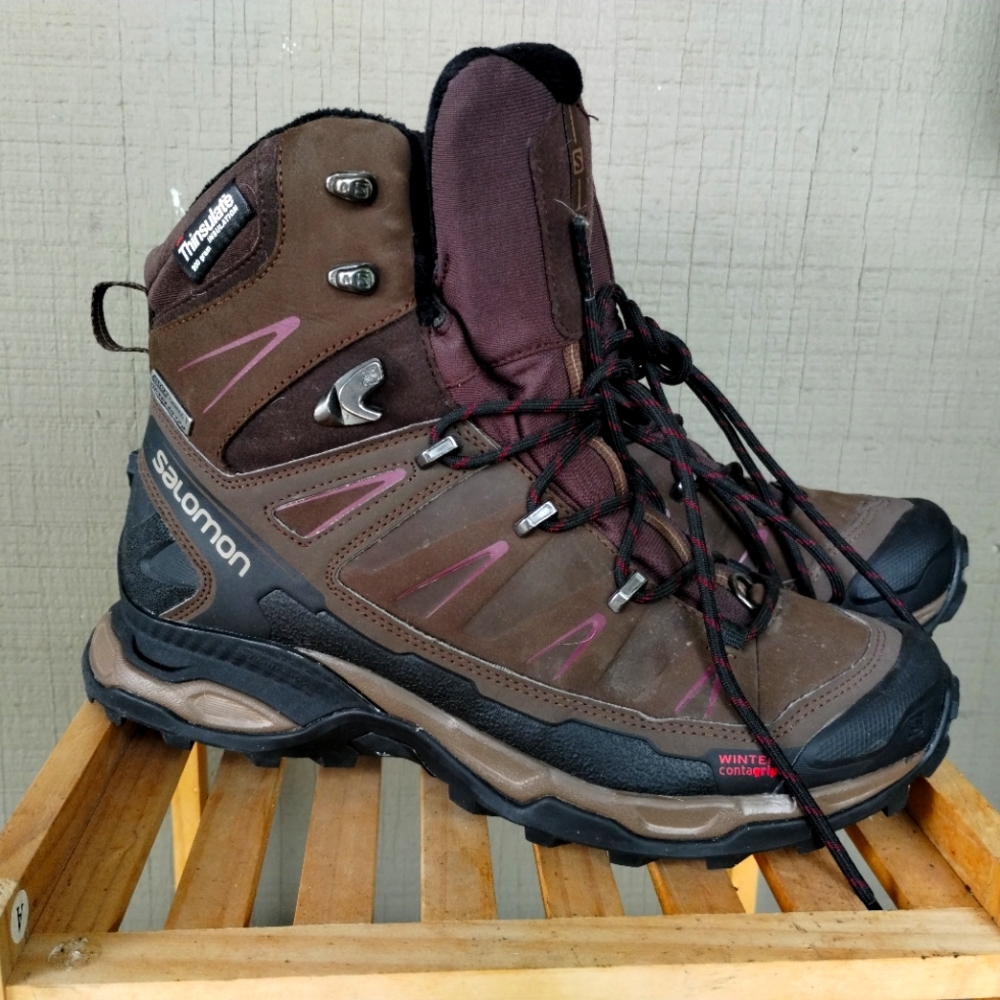 Women's Salomon winter hiking boots
